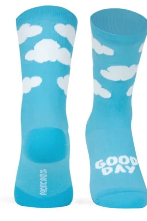 Pacific and Co Blue Cloud Socks
