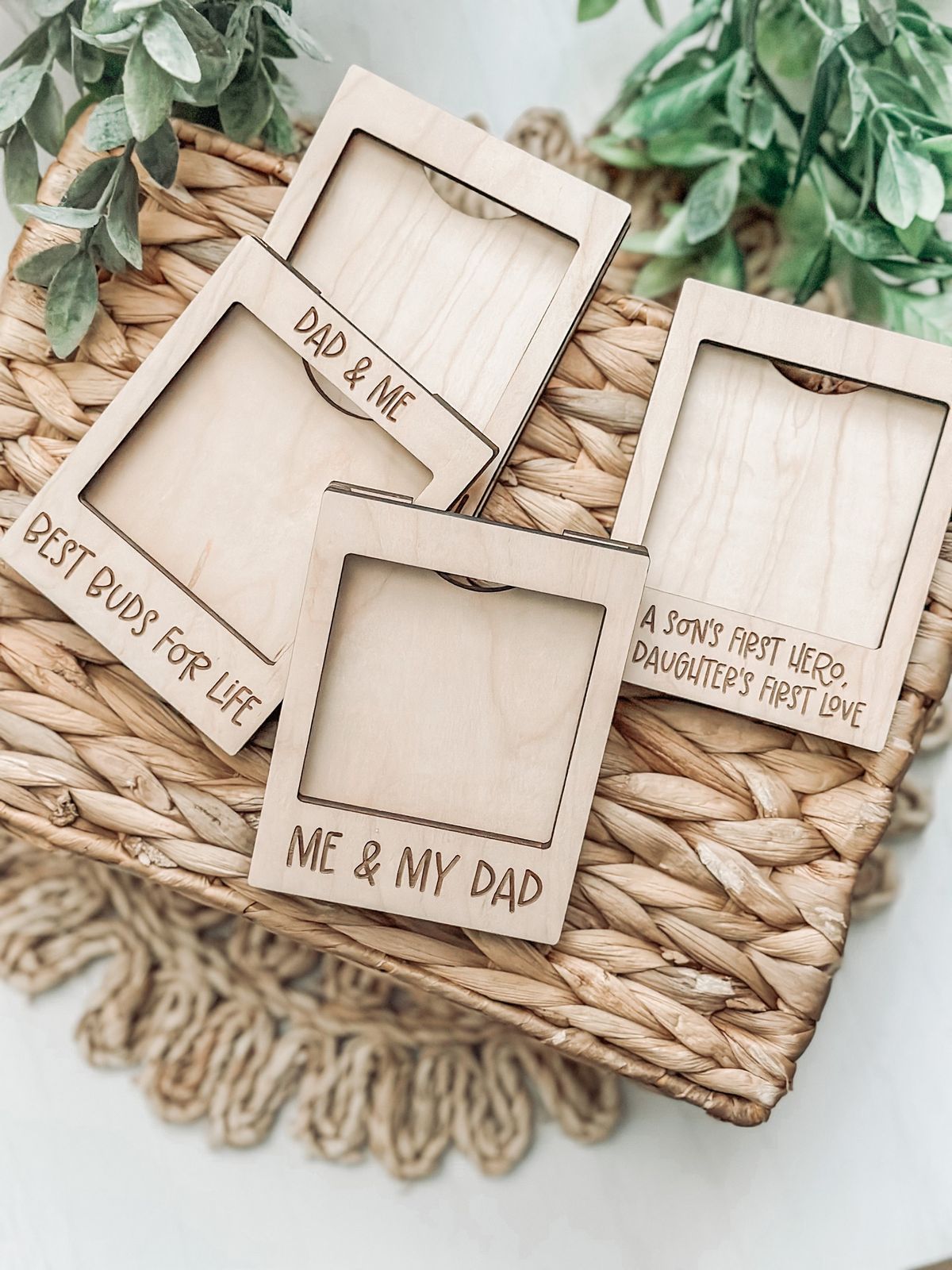 Personalized Wooden Photo Frame Magne